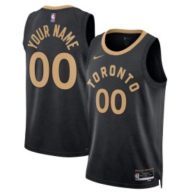Toronto Raptors Custom Nike 2022-23 City Edition Musta Miesten Pelipaidat Swingman